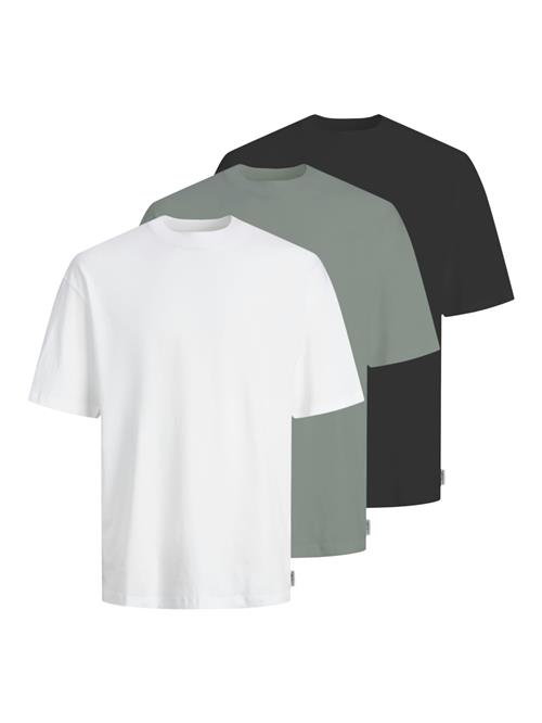 JJ Rebel Bluser & t-shirts 'JREB'  grøn / sort / hvid