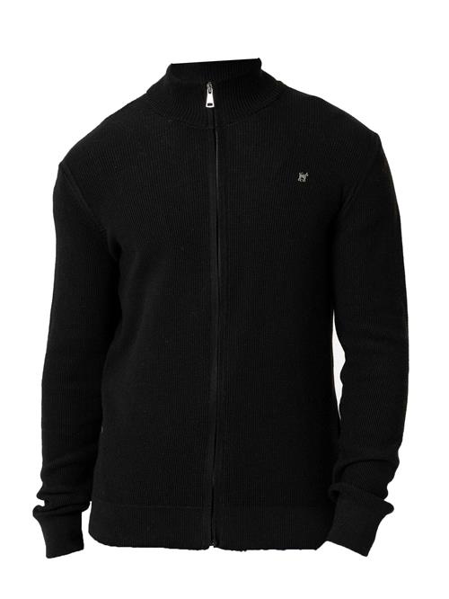 Williot Cardigan  navy / rød / sort / hvid