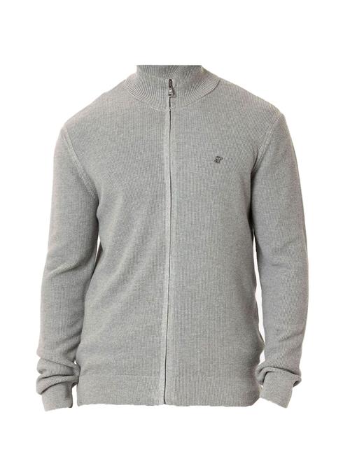 Williot Cardigan  navy / lysegrå / rød / hvid