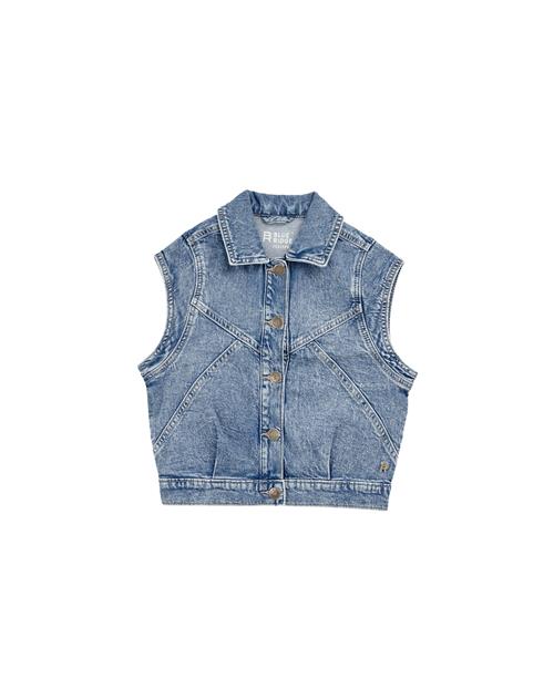 WE Fashion Vest  blue denim