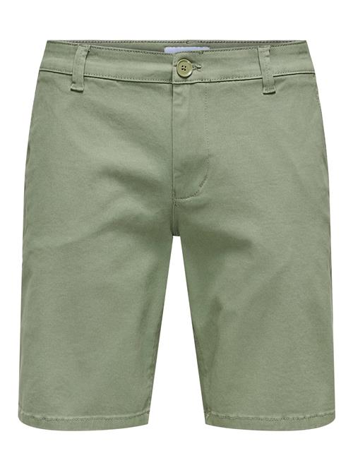 Only & Sons Lærredsbukser 'ONSCAM'  oliven