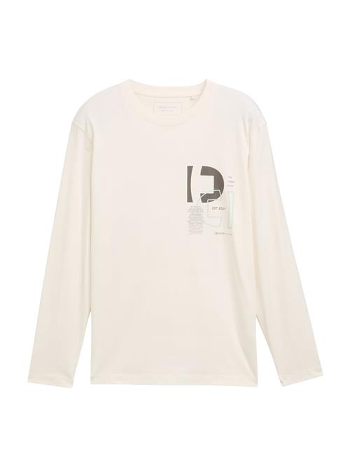 TOM TAILOR DENIM Bluser & t-shirts  antracit / mint / naturhvid