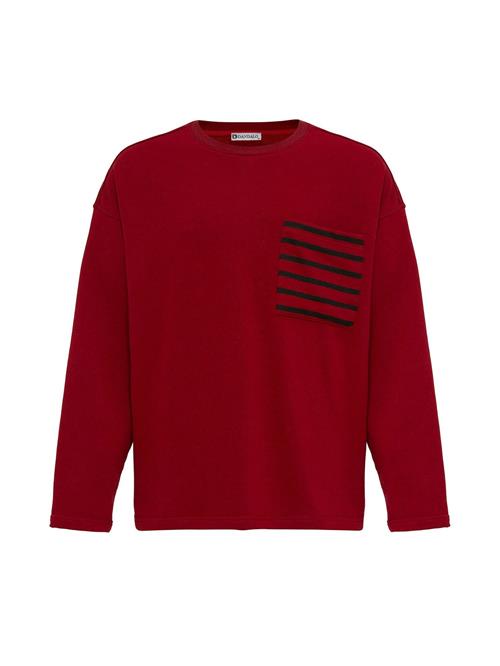 Dandalo Sweatshirt  bordeaux / sort