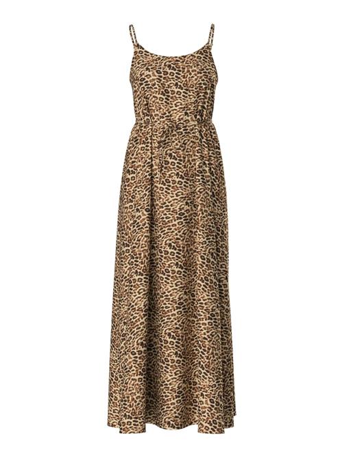 PIECES Kjole 'PCFRANAN'  karamel / cappuccino / sort