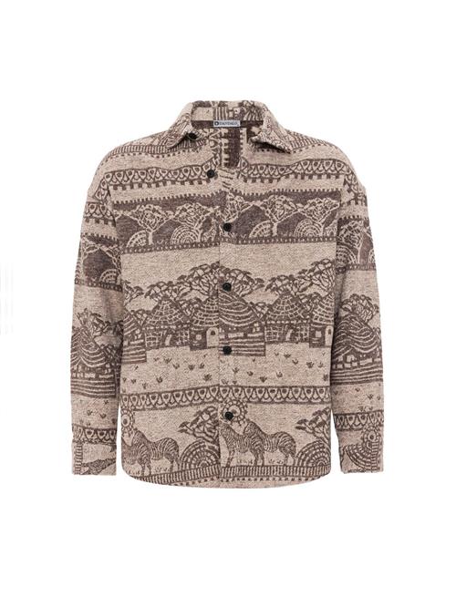 Dandalo Skjorte  choko / lysebrun