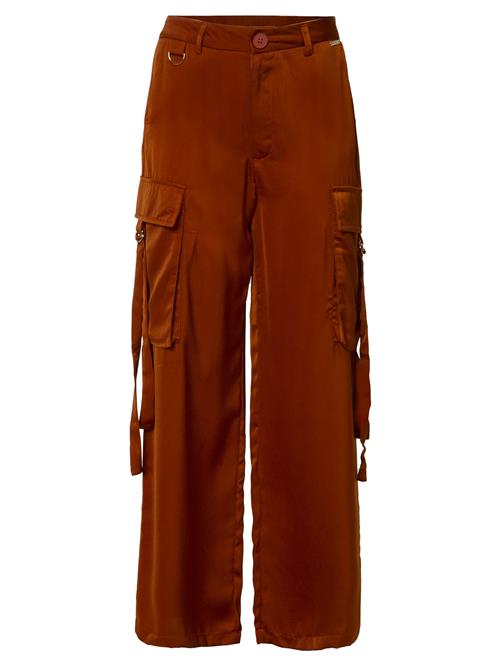 Influencer Cargobukser  cognac