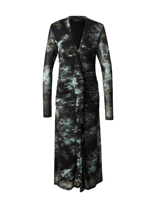 Cph Muse Kjole 'CORA'  oliven / mint / sort