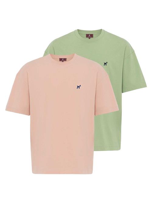 Williot Bluser & t-shirts  grøn / lyserød