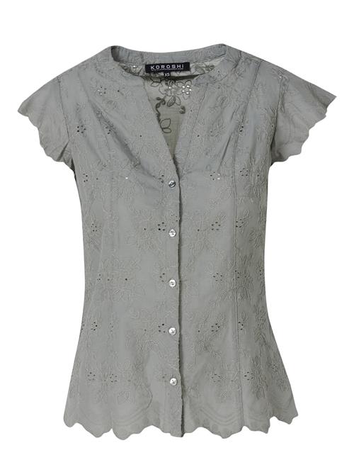 KOROSHI Bluse  grå