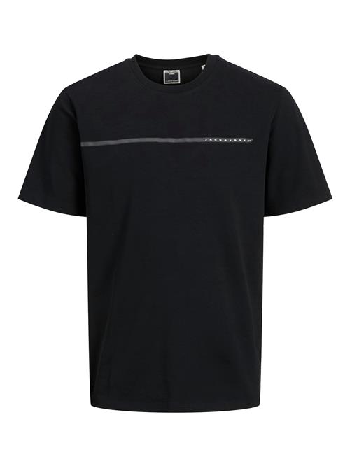 JACK & JONES Bluser & t-shirts 'JCOFusion'  sort / hvid