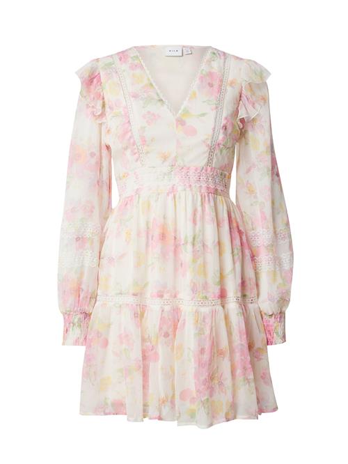 VILA Kjole 'VIRoman'  pastelgrøn / fersken / lyserød / hvid