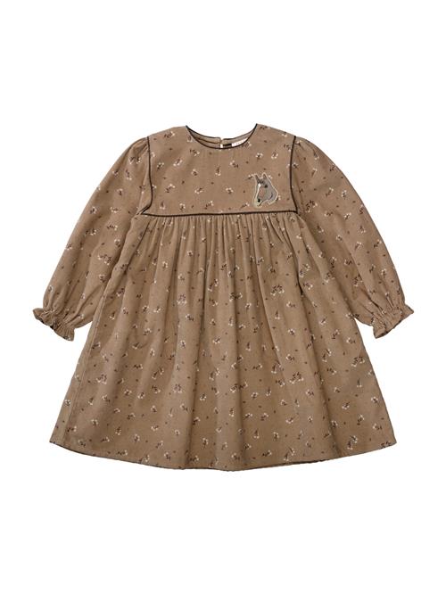 STACCATO Kjole  mørkeblå / choko / mudderfarvet / offwhite