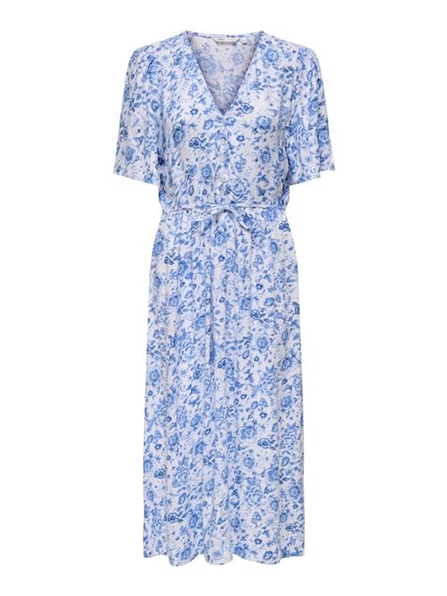 ONLY Kjole 'ONLHALIA'  safir / hvid