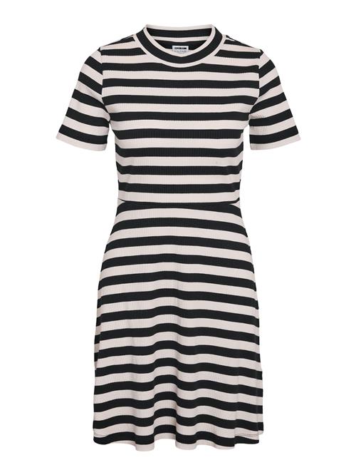 Noisy may Kjole 'NMElinor'  ecru / sort