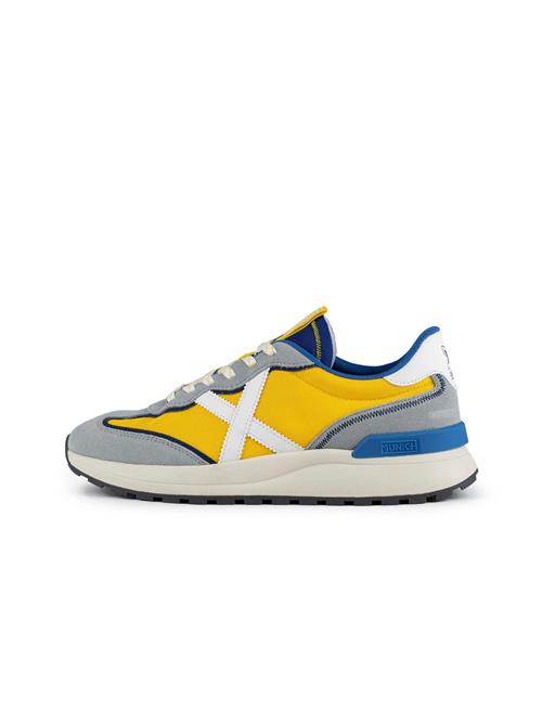 MUNICH Sneaker low 'DYNAMIX'  blå / gul / grå / hvid