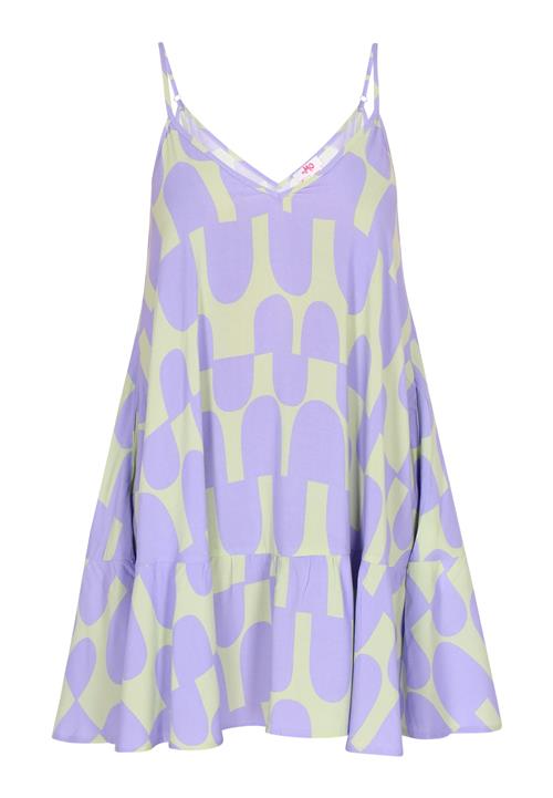 MYMO Sommerkjole  grøn / lilla