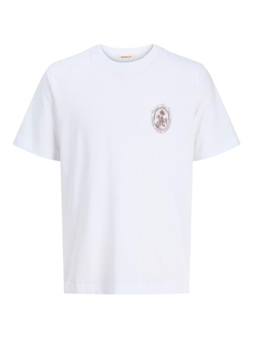 JACK & JONES Bluser & t-shirts 'JORHydra'  kit / brun / hvid