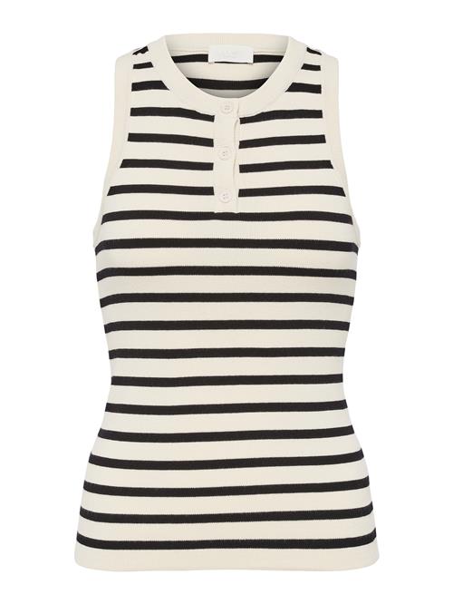 LeGer by Lena Gercke Sticktop 'Aileen'  lysebeige / sort