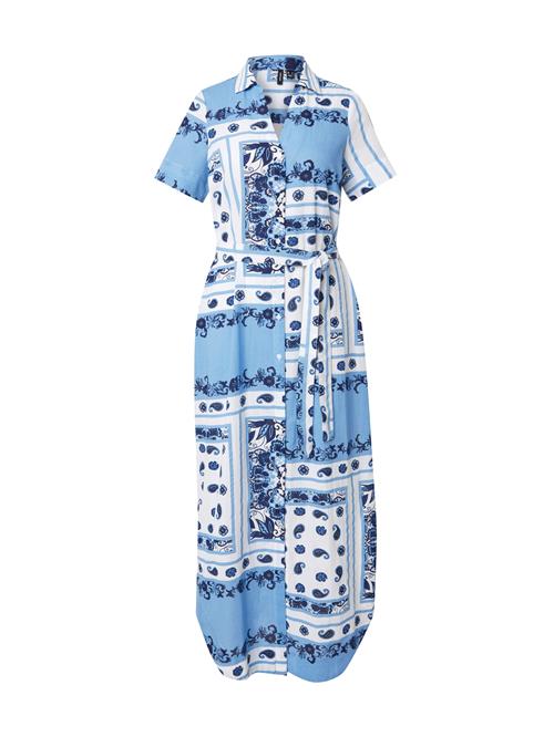 VERO MODA Blusekjole 'VMMILAN OMIA'  marin / lyseblå / hvid