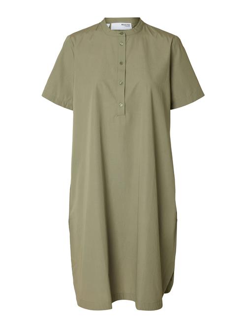 SELECTED Kjole 'SLFBLAIR'  oliven