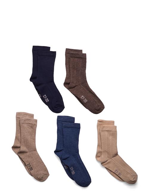 Minymo | Socks W. Knit (5-Pack) | 19\22