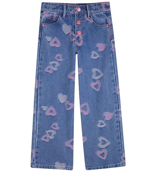 Billieblush Jeans - Denim Blue m. Hjerter
