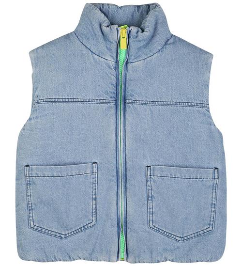 Billieblush Dynevest - Denim - Double Stone m. Tekst