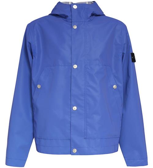 Stone Island Regnjakke - Bright Blue
