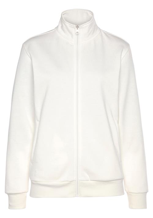 BENCH Sweatjakke  blå / hvid