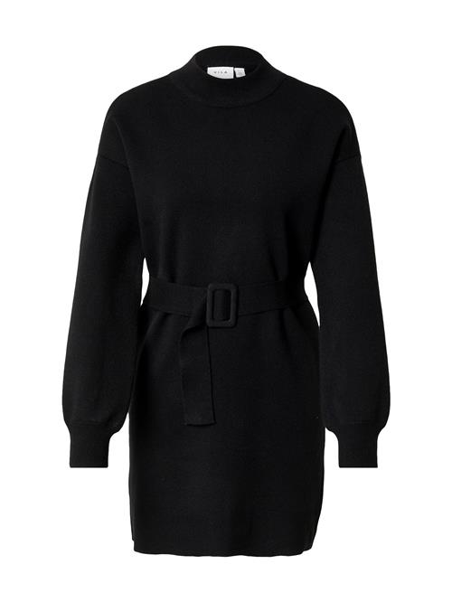 VILA Strikkjole 'ROSA'  sort