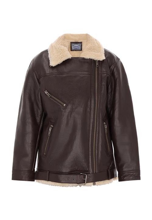 DreiMaster Vintage Overgangsjakke  lysebeige / mørkebrun