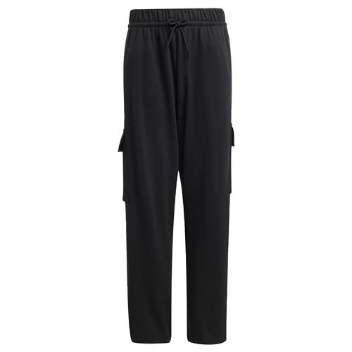 ADIDAS SPORTSWEAR Sportsbukser 'Essentials'  sort / hvid