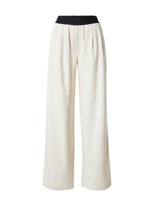 studioselect Bukser med lægfolder 'Davinia'  kit / sort