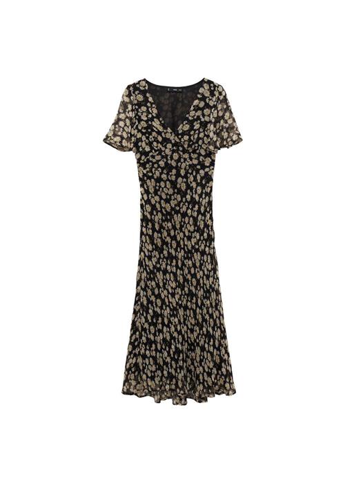 MANGO Kjole 'Belle'  gul / sort / hvid