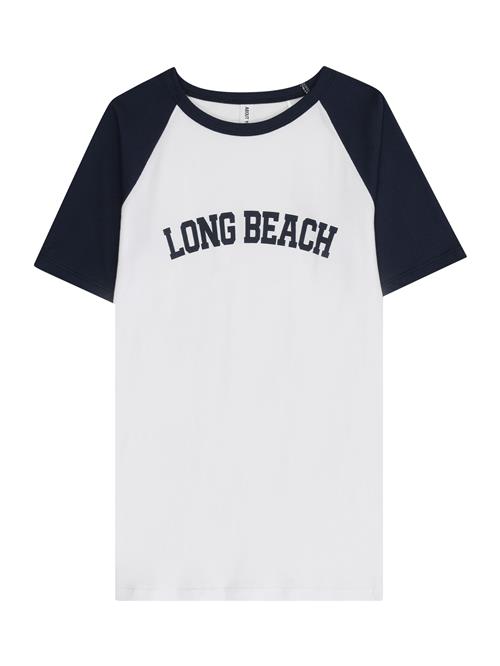 ABOUT YOU Shirts 'Lenni'  marin / hvid