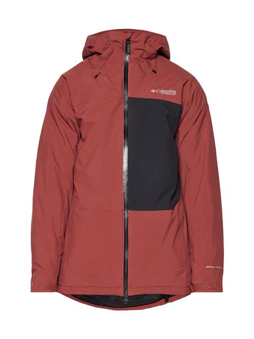 COLUMBIA Sportsjakke 'Winter District III'  cranberry / sort
