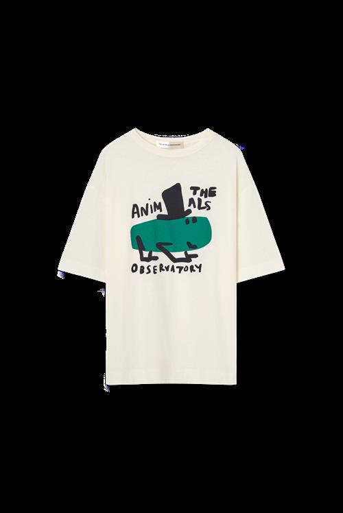 The Animals Observatory Collie T-shirt Raw White  Raw White 8 Y  Hvid  8 år  unisex