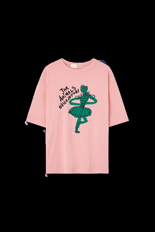 The Animals Observatory Collie T-shirt Soft Pink  Soft Pink 8 Y  Lyserød  8 år  unisex