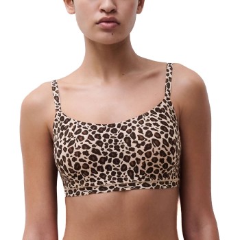Chantelle BH Soft Stretch Padded Bralette Leopard nylon XS/S Dame