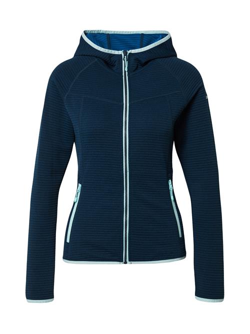 ICEPEAK Funktionsfleecejakke  mørkeblå / hvid