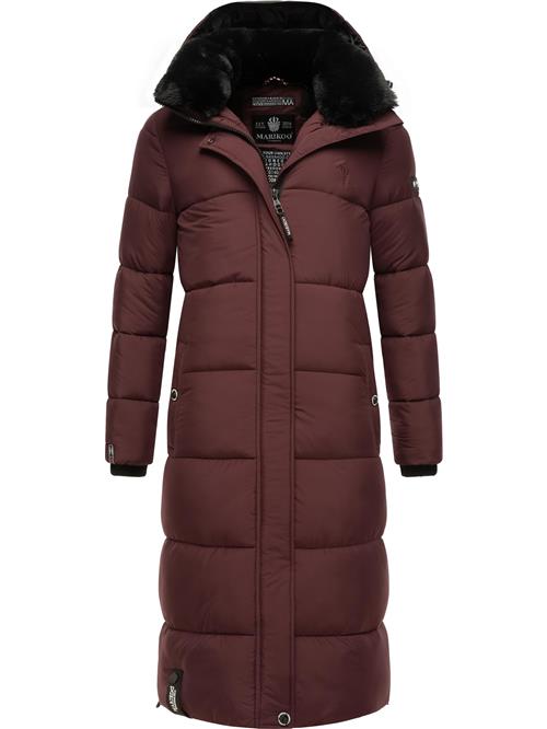 MARIKOO Vinterfrakke  bordeaux