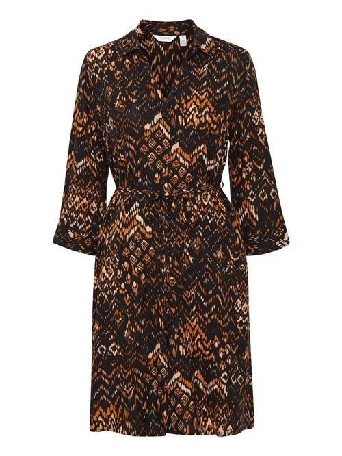 b.young Blusekjole 'Joella'  beige / orange / sort