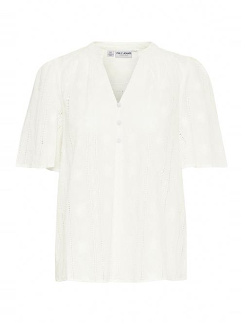 PULZ Jeans Bluse 'Willa'  hvid