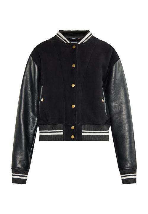 DreiMaster Vintage Overgangsjakke  sort / hvid