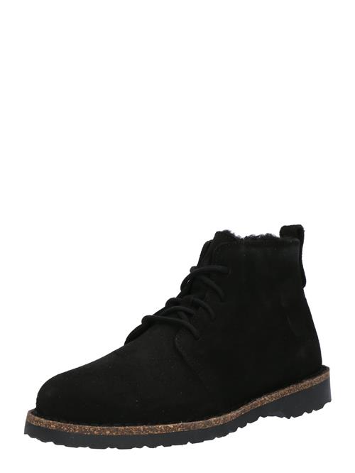 BIRKENSTOCK Snørestøvletter  sort