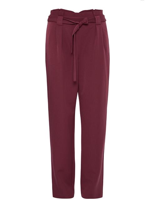 ICHI Bukser 'Caisy'  burgunder