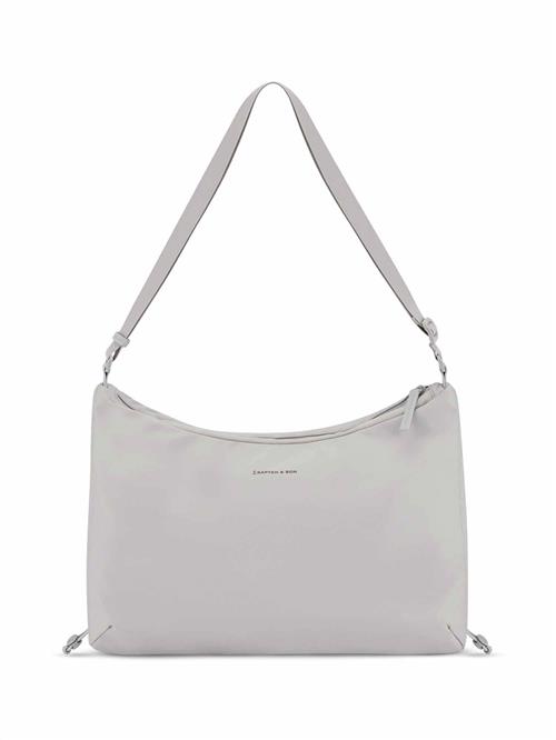 Kapten & Son Skuldertaske 'Skara Large'  lysegrå
