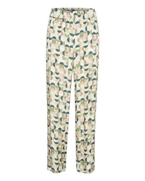 InWear Bukser 'Beril'  creme / sand / grøn / oliven