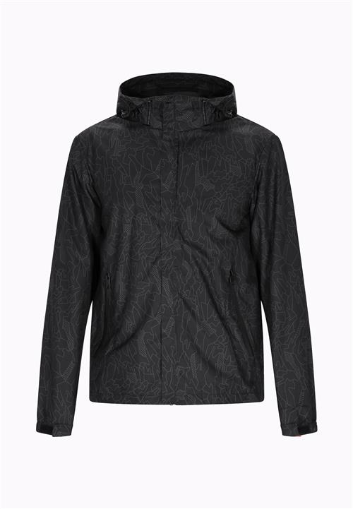 Mo ATHLSR Overgangsjakke  grå / sort-meleret