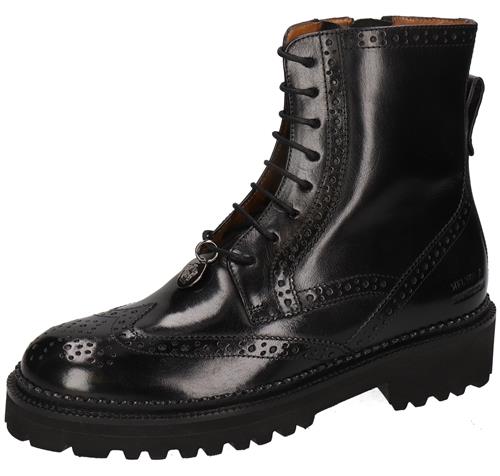 MELVIN & HAMILTON Snørestøvletter 'Maria 14'  sort